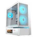 Case Gaming Cougar CFV235 Mesh Vision Media Torre ATX Blanco (Sin Fuente)