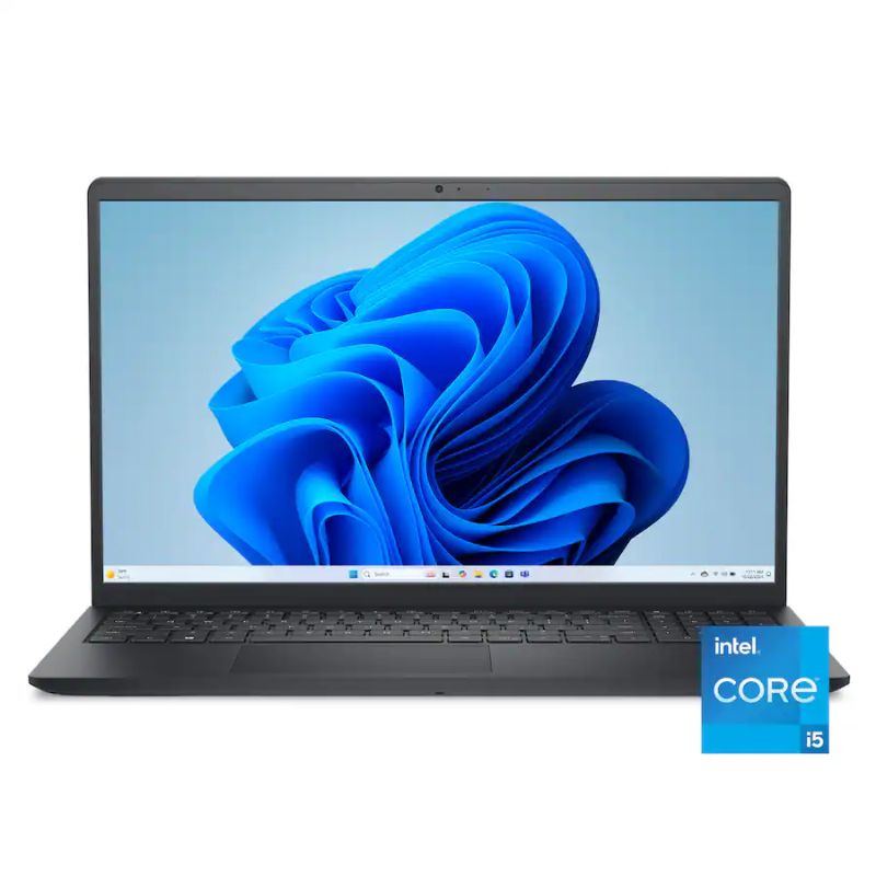Laptop Dell 15 LDC15250 15.6" Touch Intel Core i5-1334U 8GB 512GB SSD Touchscreen W11 Home Carbon Black Teclado Inglés