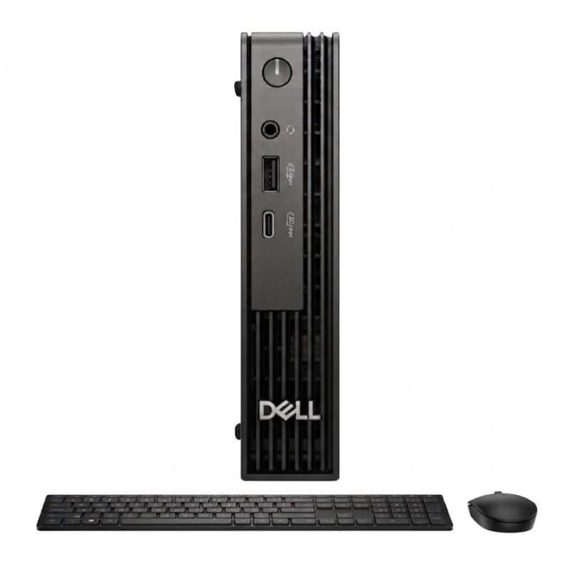 Computadora Dell Pro MFF SPA Intel Core i5-14500T 8GB RAM 512GB SSD Intel Graphics W11 Pro Negro Teclado Español