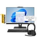 Computadora AIO MSI 1M-839US 23.8" Touchscreen Intel Core 7 150U 16GB RAM 1TB SSD + 1TB HDD Intel Graphics Iris Xe W11 Home Negro Teclado Inglés