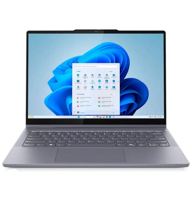 Laptop Lenovo IdeaPad 5i 2-in-1 14" Touchscreen Ultra 5 225U 8GB RAM 512GB SSD W11 Home Gris Teclado Inglés