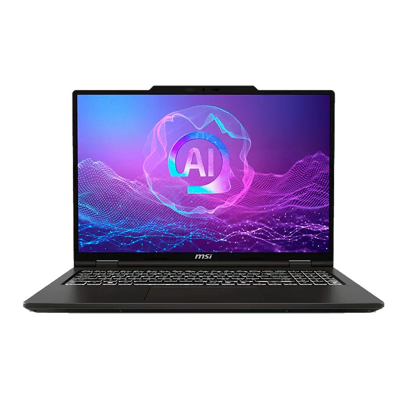 Laptop MSI Venture 16 AI 16" Intel Core Ultra 9 285H 32GB RAM 1TB SSD Intel Arc Graphics W11 Pro Gris Sólido Teclado Español