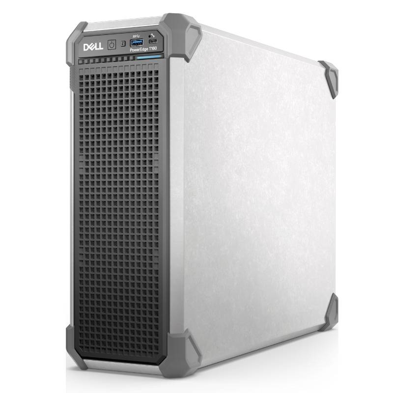 Servidor Dell PowerEdge T160 Intel Xeon 6 6315P 16GB RAM 2TB HDD IDRAC 9 Básico 16G 300 Watts 1 año Garantía ProSupport NBD