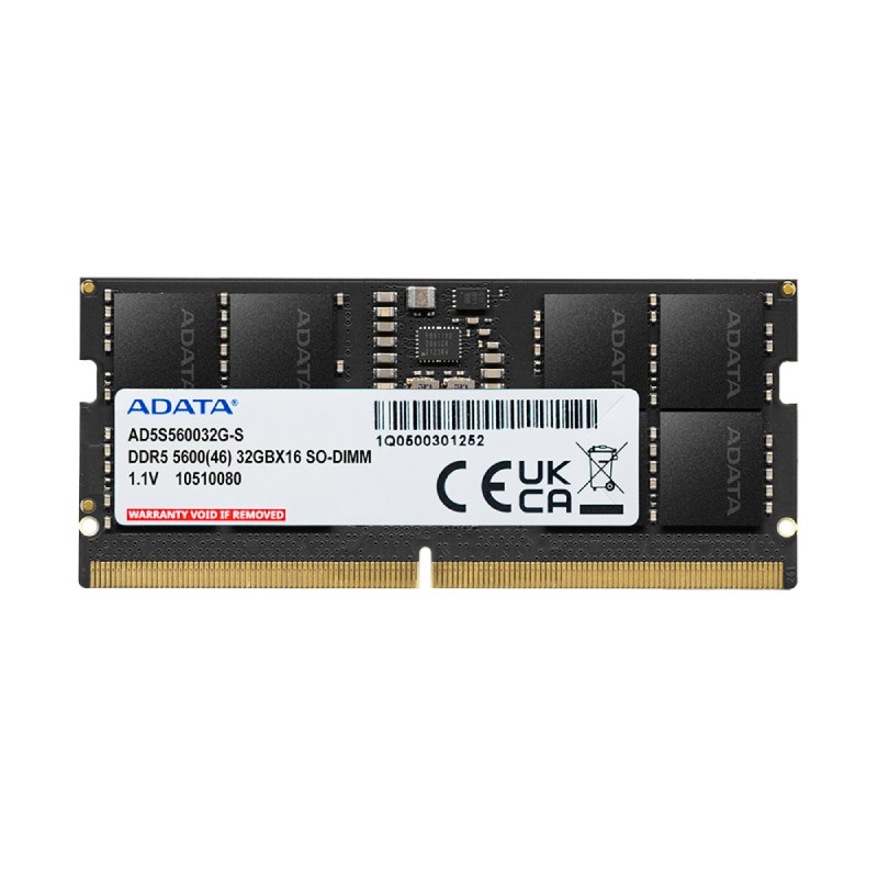 Memoria RAM DDR5 SODIMM 16GB ADATA Premier 5600MHz CL46