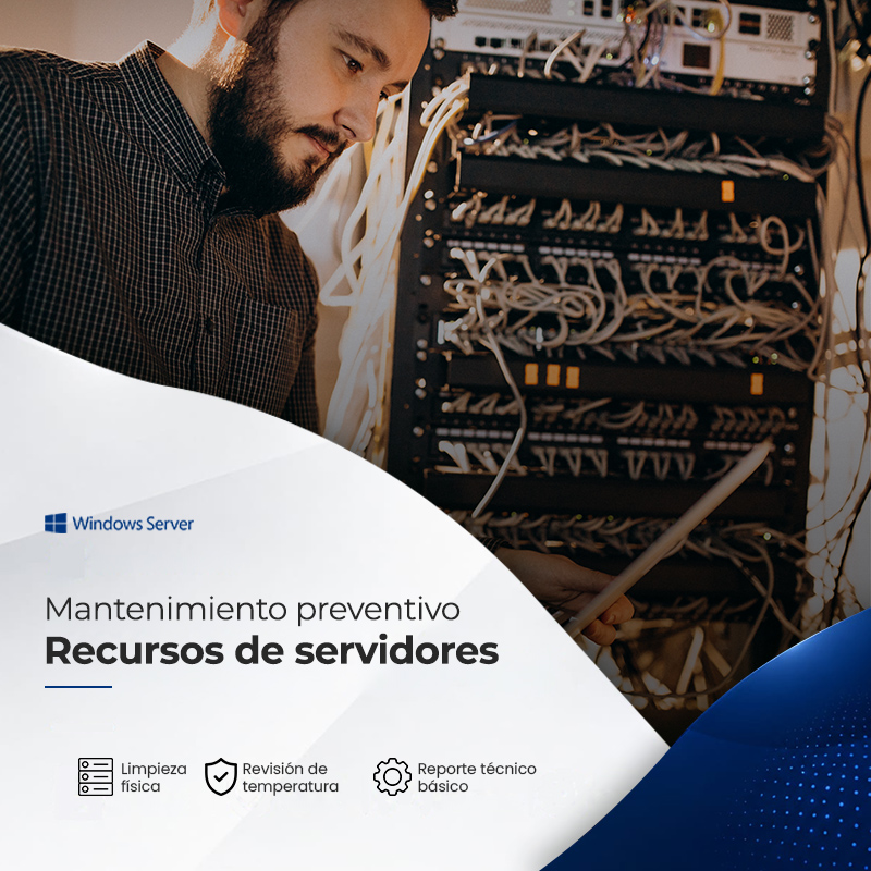 Mantenimiento Preventivo Especializado en Servidores