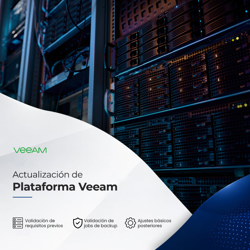 Actualización de Plataforma Veeam