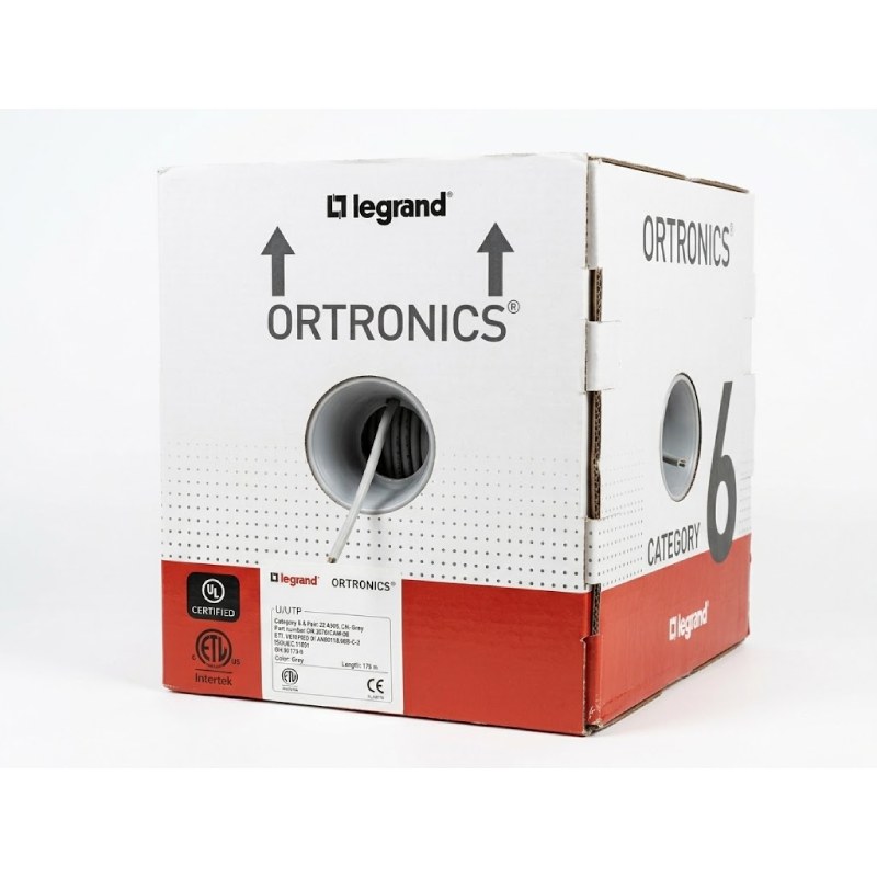 Legrand Cable U/UTP Categoría 6 CM 305 m Gris