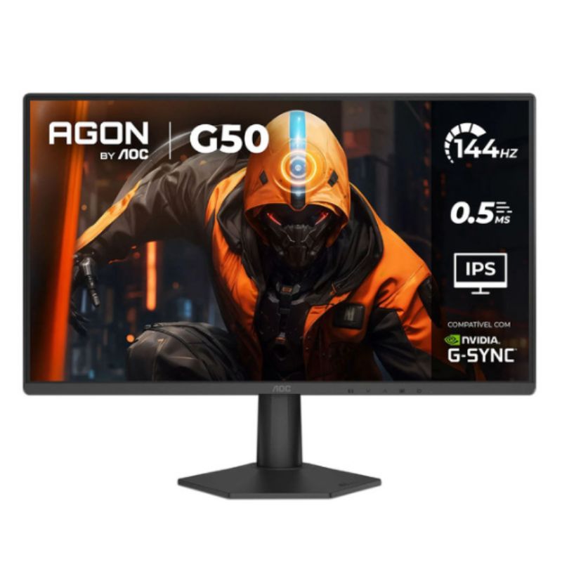 Monitor AOC 24G50F2 23.8 pulgadas IPS 1920×1080 180 Hz HDMI DisplayPort negro