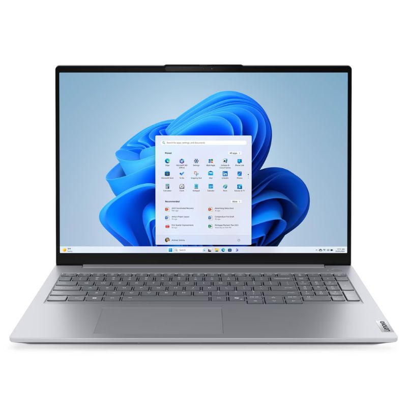 Laptop Lenovo ThinkBook 16 G9 IRL 16" Intel Core 5 210H 16GB RAM 512GB SSD Intel Graphics W11 Pro Gris Teclado Español