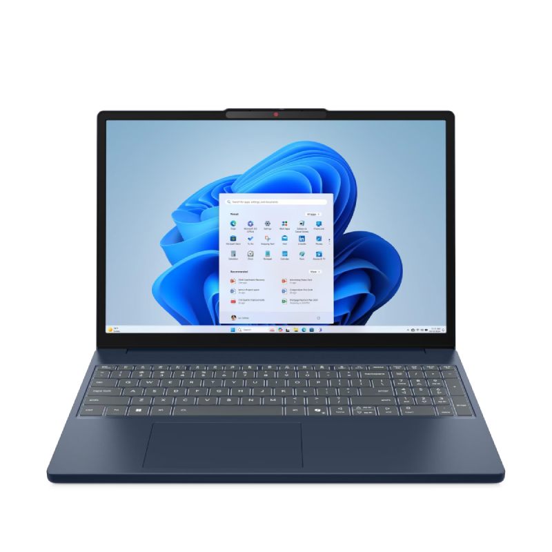 Laptop Lenovo IdeaPad Slim 3 15AHP10 15.3" AMD Ryzen 7 8840HS 16GB RAM 512GB SSD AMD Radeon 780M W11 Home Azul Teclado Inglés