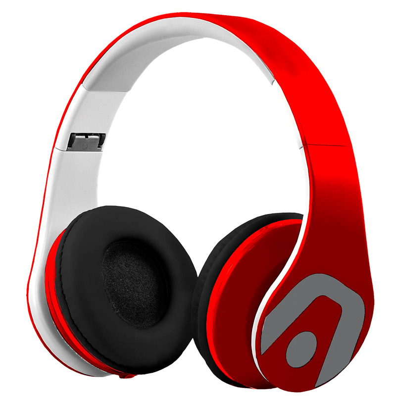 Audifonos Argom 3.5mm Tipo Headset Ultimate Sound DJ Pro Rojo