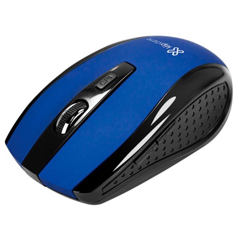 Mouse Inalámbrico Klip Xtreme Klever 3D Óptico 1600DPI Azul