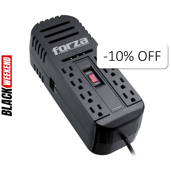 Regulador de Voltaje Forza 2200VA FVR-2201 