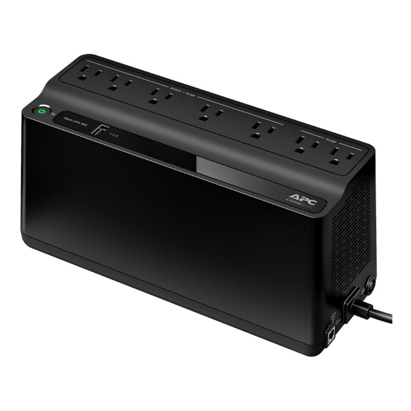 UPS 600VA APC BE600M1 330W 7 Tomas Nema