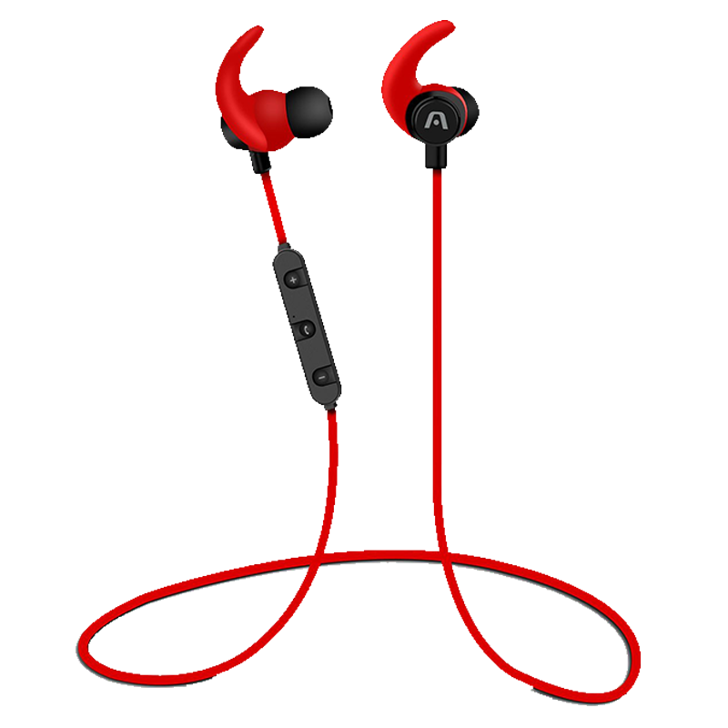 Audifonos Argom Bluetooth con Micrófono In-ear Ultimate Sound Fit Rojo ARG-HS-2038RD