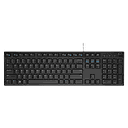 Teclado Alámbrico multimedia Dell KB216 USB español negro