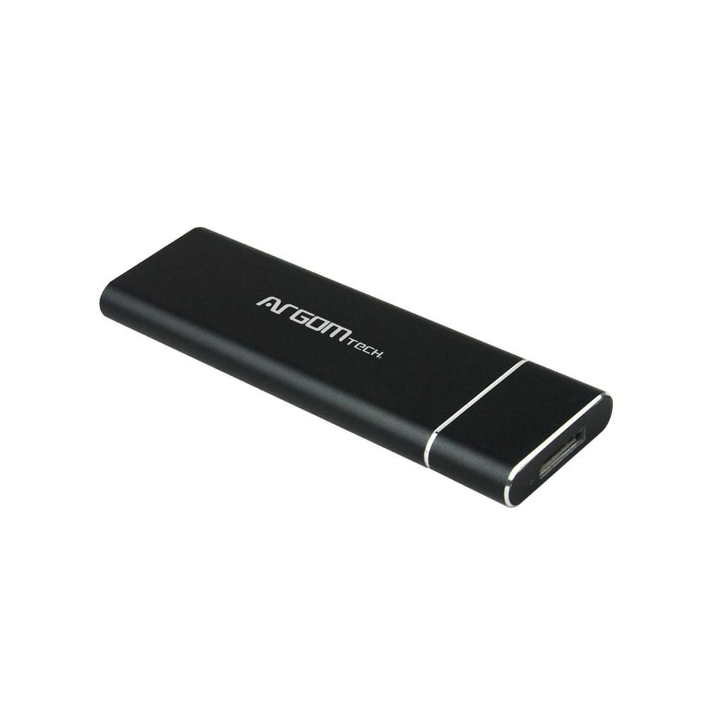 Enclosure M.2. Argom para SSD SATA a USB 3.0 Negro