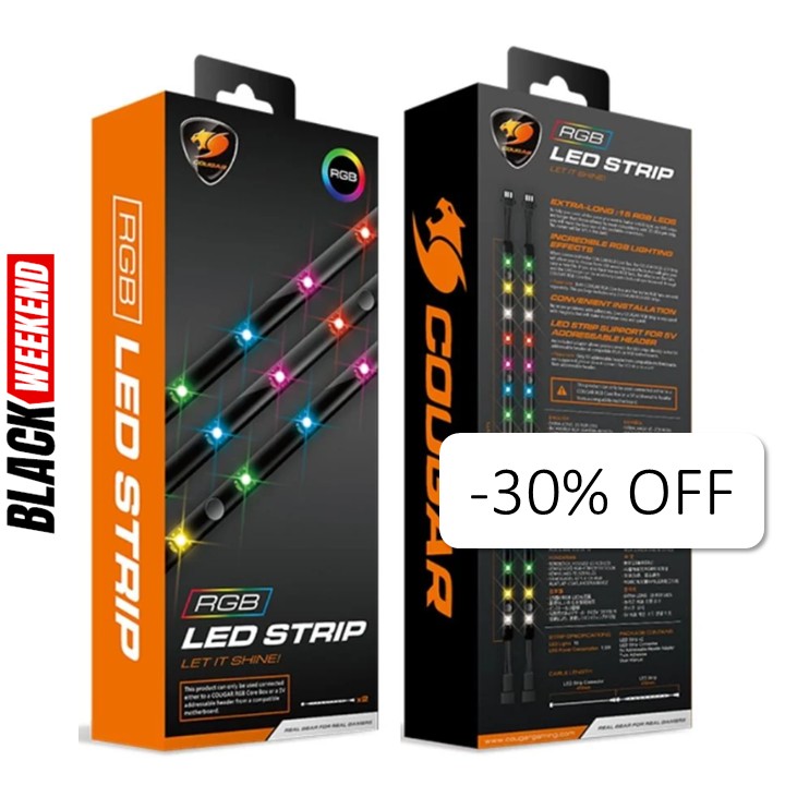 Tiras LED Cougar RGB Strip