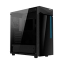 Case Gaming Gigabyte C200 GLASS RGB Media Torre Vidrio Templado ATX Negro (Sin Fuente)