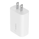 Cargador de Pared Belkin BoostCharge USB-C 25W Blanco