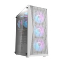 Case Gaming DarkFlash DK352 4 x Fan ARGB ATX Blanco