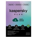 Licencia Kaspersky Plus 3 dispositivos 1 Año ***FISICA***