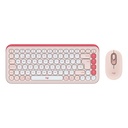 Teclado y Mouse Inalámbrico Logitech Pop Icon Combo Rosa Español